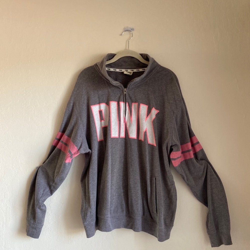 SUMMER style 3/4 zip sweatshirt